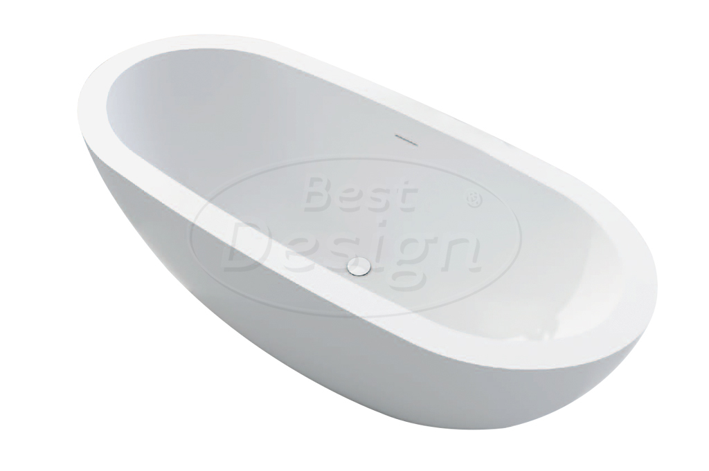 "Cruise" vrijstaand bad "Just-Solid" 180x80x60cm - Artikelnr.: 4002410
