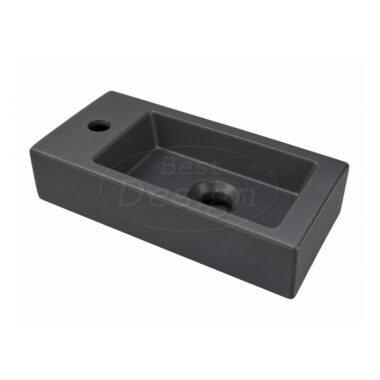 "Mini-Block" fontein antraciet-grijs Links 36x18x9cm - Artikelnr.: 4005180 "Mini-Block" fontein antraciet-grijs Links 36x18x9cm - Artikelnr.: 4005180
