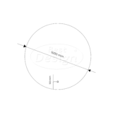 "Ingiro" ronde spiegel incl. led verlichting Ø100cm - Artikelnr.: 4006880