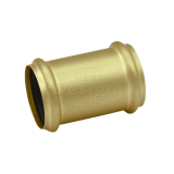 "Nancy" sok (koppelstuk) 32mm mat-goud - Artikelnr.: 4012740