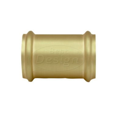 "Nancy" sok (koppelstuk) 32mm mat-goud - Artikelnr.: 4012740
