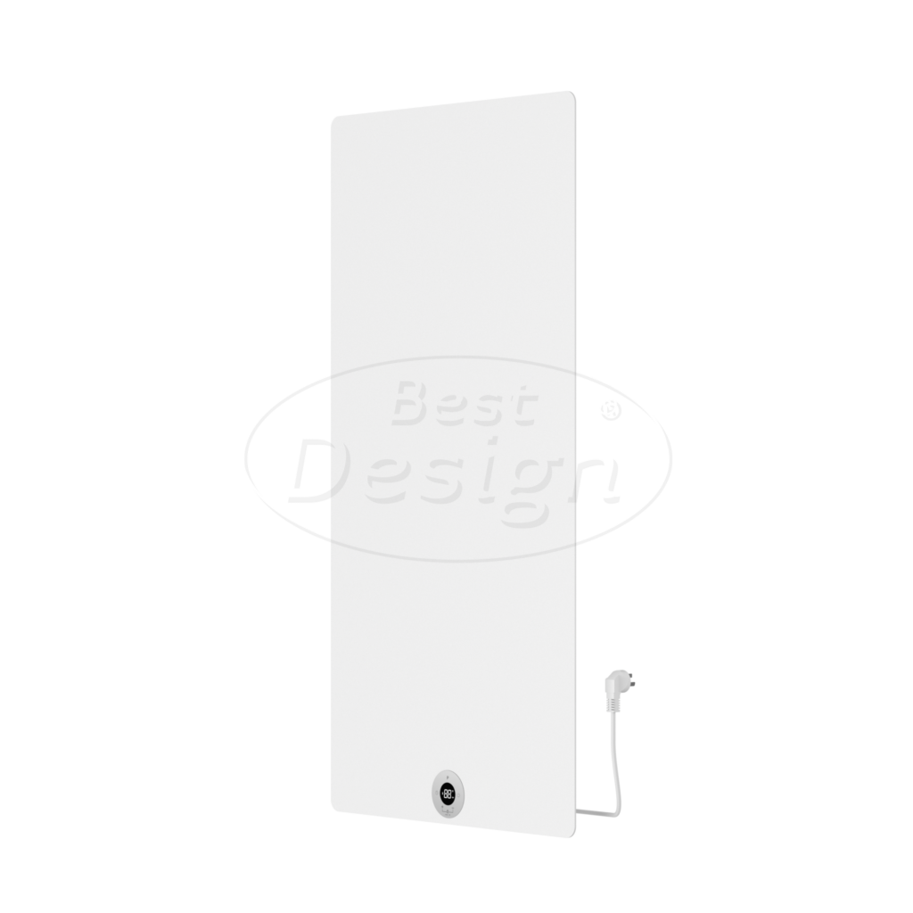 "Brenner-White" Elektrische radiator mat-wit 750W 1200x600mm - Artikelnr.: 4016080