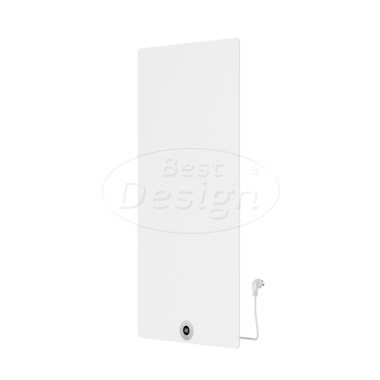 "Brenner-White" Elektrische radiator mat-wit 750W 1200x600mm - Artikelnr.: 4016080