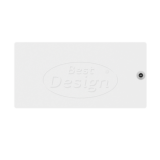 "Brenner-White" Elektrische radiator mat-wit 750W 1200x600mm - Artikelnr.: 4016080