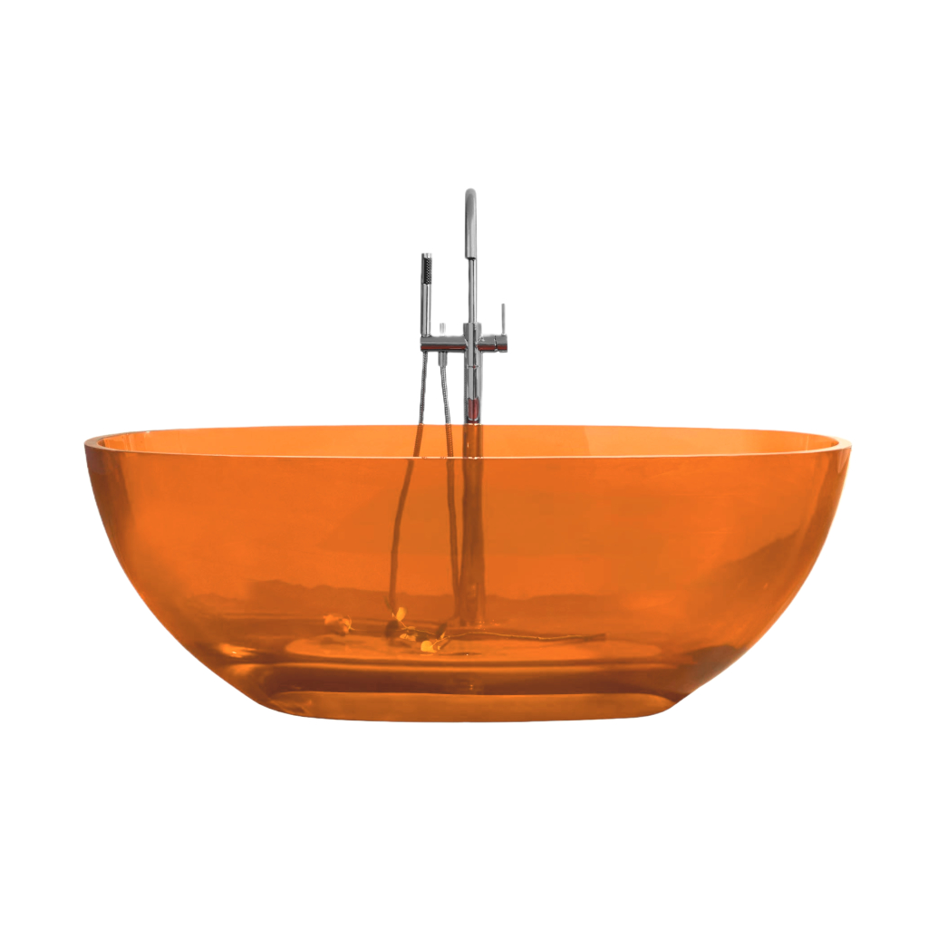 Color "Transpa-Orange" vrijstaand bad 170 x 78 x 56 cm - Artikelnr.: 4016620