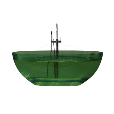 Color "Transpa-Emerald" vrijstaand bad 170 x 78 x 56 cm - Artikelnr.: 4016630