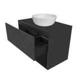 "Rigatti-60-Black-Greeploos" meubel onderkast 60 cm - Artikelnr.: 4016700