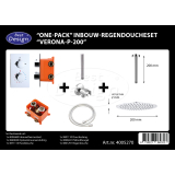 "One-Pack" inbouw-regendoucheset "Verona-P-200" - Artikelnr.: 4005270