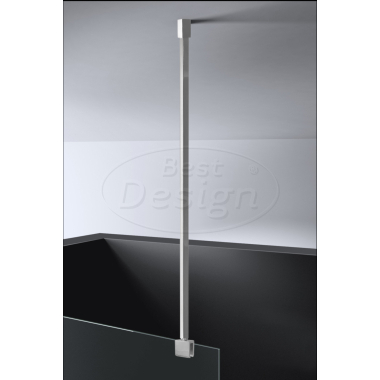 Chroom 'Dalis' Plafondstabilisatiestang 1000 mm - Artikelnr.: 4014040