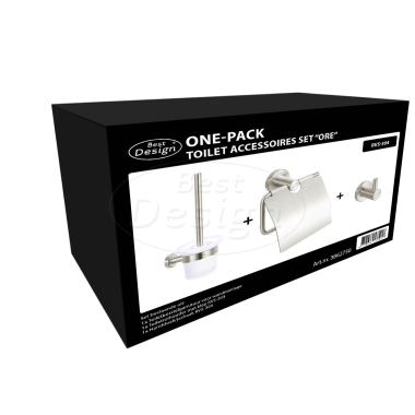 One-Pack toilet accessoires set "Ore" - Artikelnr.: 3862750
