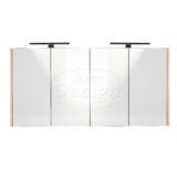 "Happy-Halifax" MDF spiegelkast + 2 x verlichting 120x60cm - Artikelnr.: 4014660