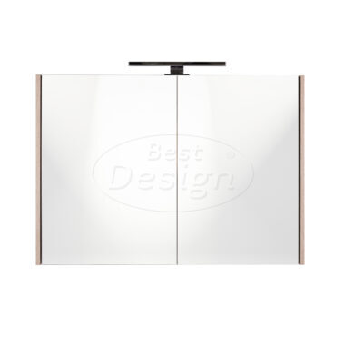 "Happy-Halifax" MDF spiegelkast + verlichting 100x60cm - Artikelnr.: 4014650