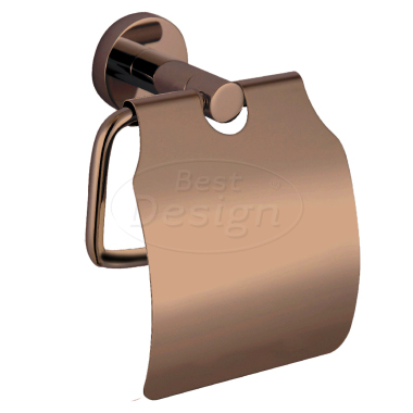 "Dijon" toiletrolhouder met klep Sunny Bronze - Artikelnr.: 4014770