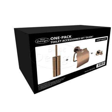 One-Pack toilet accessoires set "Dijon" - Artikelnr.: 4016230