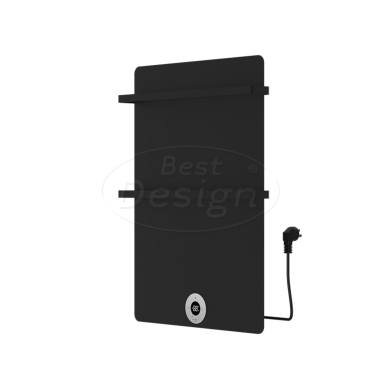 "Brenner-Black" Elektrische radiator mat-zwart 300W 700x500mm - Artikelnr.: 4016210