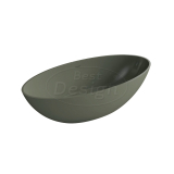 "New-Stone" vrijstaand bad "Just-Solid" 180x85x52cm Army green - Artikelnr.: 4016250