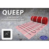 "Queep" elektrische vloerverwarmings-mat 15.0 m2 - Artikelnr.: 4002320