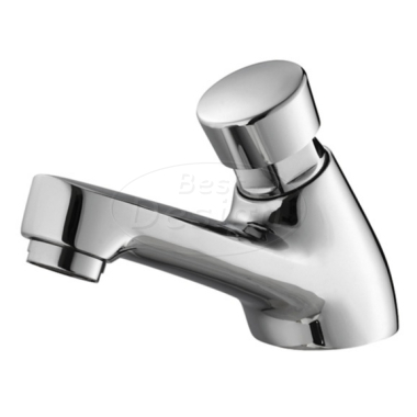 Chrome "Delay-Staand" toiletkraan - Artikelnr.: 3862120