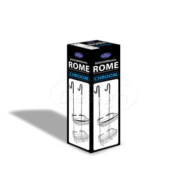 "Rome-Steinhof-Chroom" ophangrek (doucheregaal) - Artikelnr.: 3814160