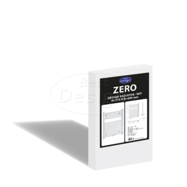 "Zero-White" radiator Wit 445 W 800x600mm - Artikelnr.: 3860070