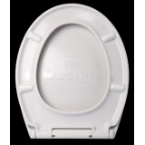"Demper" One-Touch soft-closing toiletzitting - Artikelnr.: 3800630