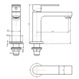 Chrome "Home" toiletkraan - Artikelnr.: 4003590