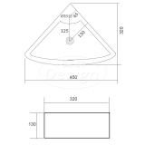 "One Pack" hoek fonteincombinatie "Floor" - Artikelnr.: 3856530