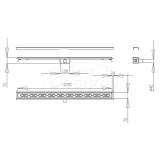 "Nice" douchegoot met flens 120 cm - Artikelnr.: 4001220