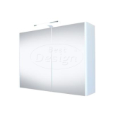 "Happy" MDF spiegelkast + verlichting 100x60cm - Artikelnr.: 4002860