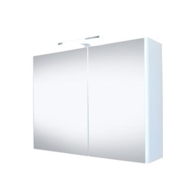 "Happy" MDF spiegelkast + verlichting 80x60cm - Artikelnr.: 4002850