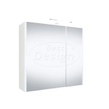 "Happy" MDF spiegelkast + verlichting 60x60cm - Artikelnr.: 4002840