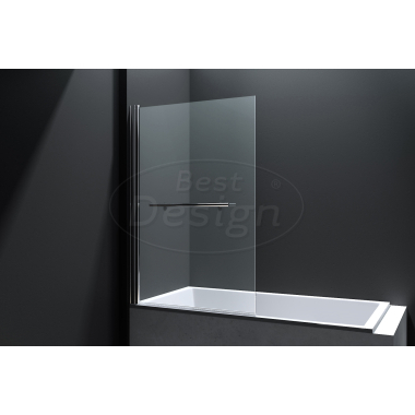 "Erico" badwand incl.handd-beugel 80x140cm NANO glas 6mm - Artikelnr.: 3875230