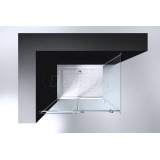 "Erico-Rechthoek" cabine schuifdeur & wand 120x90x200cm NANO glas 8mm - Artikelnr.: 3875280