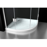 "Erico" 1/4 rond cabine met 2 deuren 100x100x192cm NANO glas 8mm - Artikelnr.: 3875250