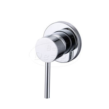 Chrome "Quatra" omstelkraan inbouw koud/warm - Artikelnr.: 4005990