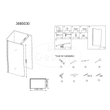 "Erico 1200" inloopdouche 115-117cm NANO 8mm glas - Artikelnr.: 3880030