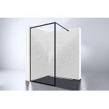 "For-You 1200" Zwart inloopdouche Walk-In 1200x2000x8mm - Artikelnr.: 4010490