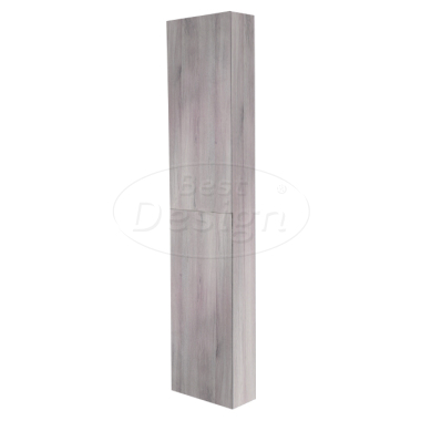 "Blanco-Grey" hoge kolomkast L&R 35x180 cm Grijs-Eiken - Artikelnr.: 4011590