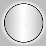 Nero "Venetië" ronde spiegel incl.led verlichting Ø140cm mat-zwart - Artikelnr.: 4011720