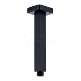 "Nero-Muka" plafondbeugel vierkant 20 cm mat-zwart - Artikelnr.: 4007830