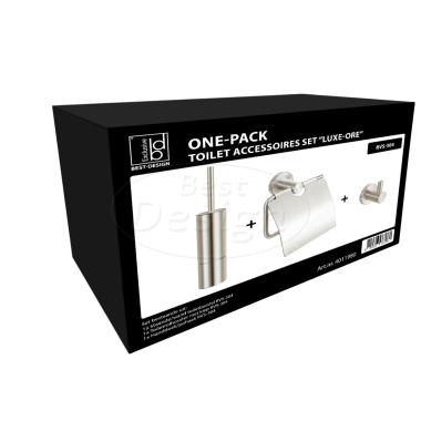 One-Pack toilet accessoires set "Luxe-Ore" - Artikelnr.: 4011980