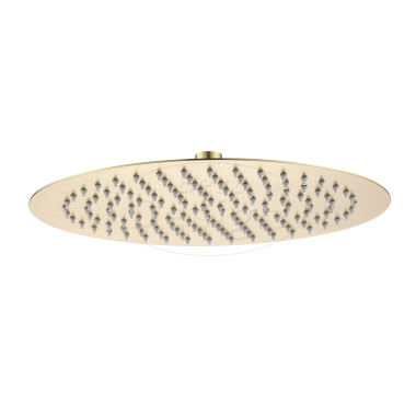 "Nancy" regendouche rond 300mm mat-goud - Artikelnr.: 4008280