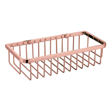 "Lyon" douche draad-opbergrek "Ouchie" rosé-mat-goud - Artikelnr.: 4012610