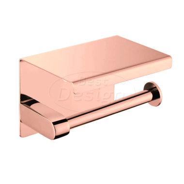 "Lyon" "Phone" toiletrolhouder rosé-mat-goud - Artikelnr.: 4012550