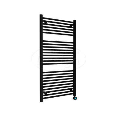 "Senden-Black" Elektrische Radiator Zwart 640 W 1200x600mm - Artikelnr.: 4013180