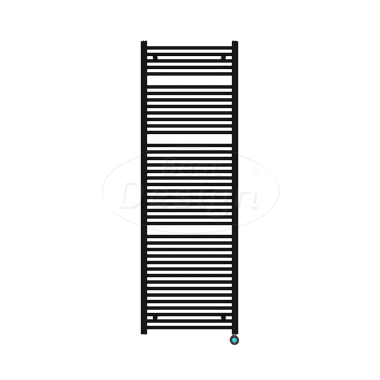 "Senden-Black" Elektrische Radiator Zwart 1160 W 1800x600mm - Artikelnr.: 4013190