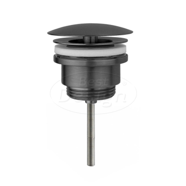 "Moya" low fontein afvoer plug 5/4" gunmetal - Artikelnr.: 4008650