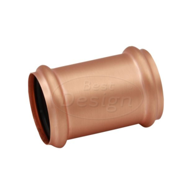 "Lyon sok (koppelstuk) 32mm rosé-mat-goud - Artikelnr.: 4012750