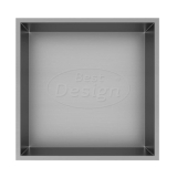 Ore "Kaya" inbouwnis 30.5x30.5x7 cm RVS - Artikelnr.: 4013640