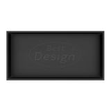 Nero "Lotus" inbouwnis 61x30.5x7 cm Mat-zwart - Artikelnr.: 4013690